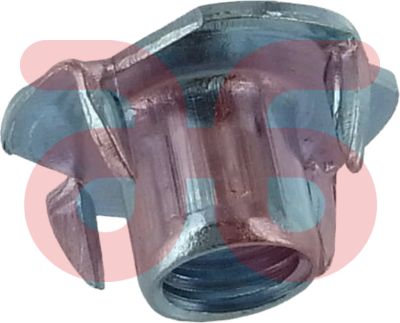 Inslagmoeren m 4 galv