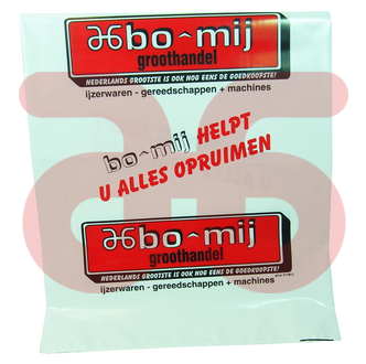 Puinzak 55x80cm met opdruk