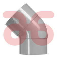 Bocht 32mm 45 graden 1x mof