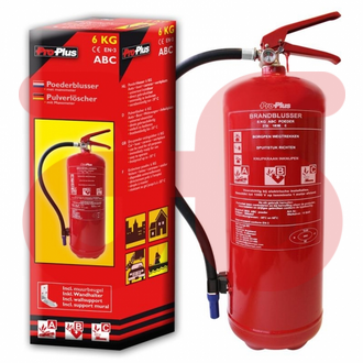 Poederblusser 6KG ABC rijkskeur 1348