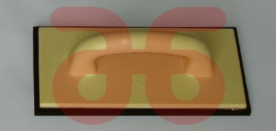 Schuurbord zwart 10mm 14x28cm