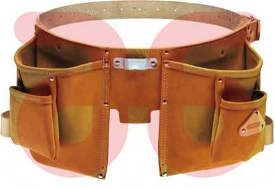 Gereedschapsgordel dubbel