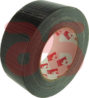 Duct-tape 50mmx50mtr ZWART