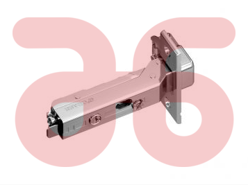 Meubelscharnier ongedempt 110gr opdek