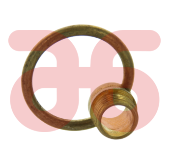 Ringnippel  messing m10x1