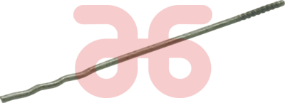 Uni-slagspouwanker RVS 160x4mm