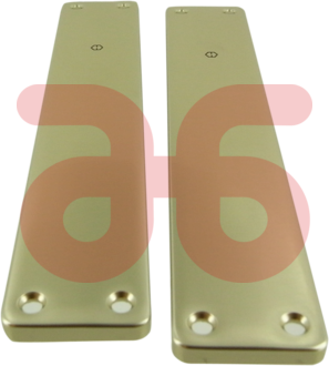 Langschild geheel blind  hoppe f2