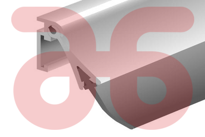 Ellen port-o-mat 2 automatisch dorpelstrip a 83cm