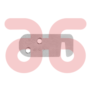 Sluithaak enkel verzinkt