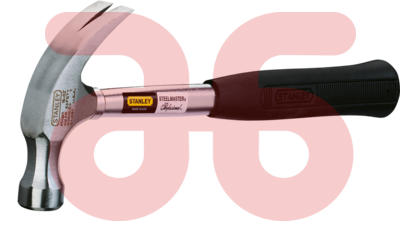 Stanley stalen klauwhamer 29mm