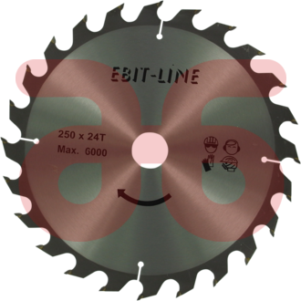Hm zaagblad 254x30-60tnd boza