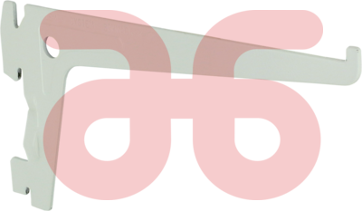 Drager 15cm type spur enkel wit