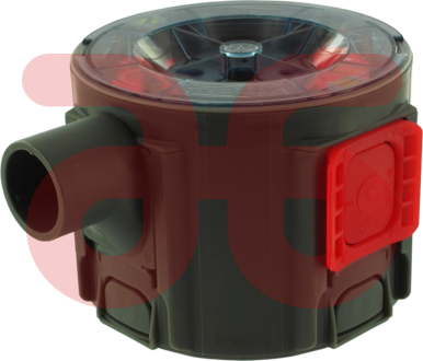 Inbouwdoos pvc grijs 50mm 5/8