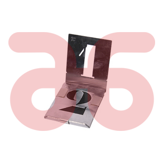 Zinken merkcijfers 60mm