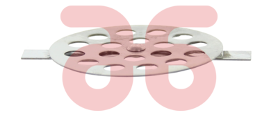 Gootsteenzeef met veer 50mm