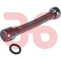 Kraanslang chroom m22x1 bi.dr.