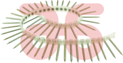 Bandspaanplaatschr. pkk 4x25