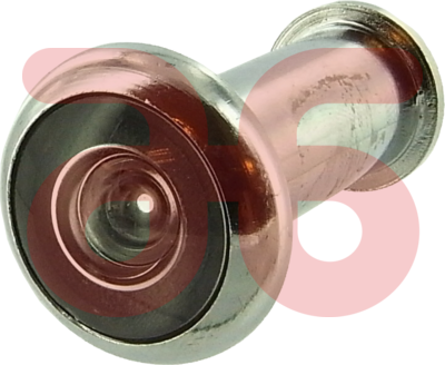 deurspion mess. verchroomd drs160b