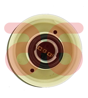 Schroefrand recht E27 60w creme