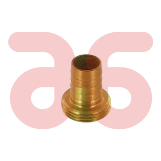 Halve slangkop.mess.3/4x1/2