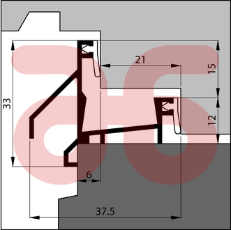 Ellen raamdorpelprofiel anb 11