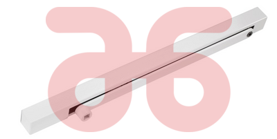 Dorma glijarm zilver voor