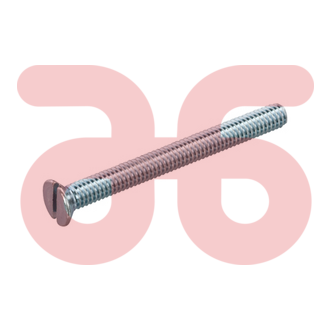 Metaalschroef galv pk m4x60