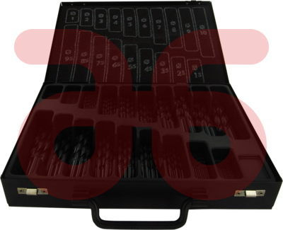 Hss borenset 170-delig 1-10mm