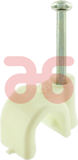 Pl.zadels a 25st wit rond  8mm