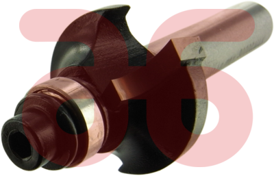 Hm kwartrondfrees 22.2mm r.4.8