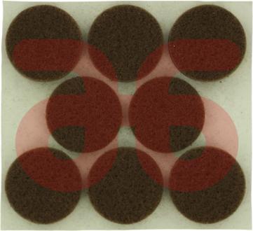 Antikrasfilt 28 mm bruin