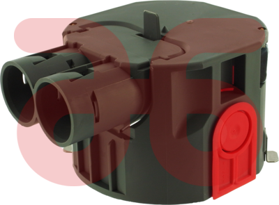 Inbouwdoos pvc 50mm voor holle