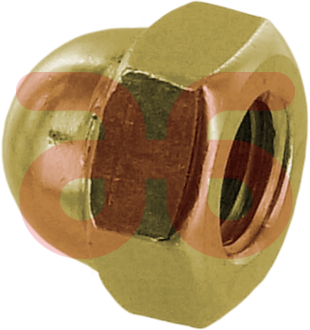 Dopmoeren messing m16