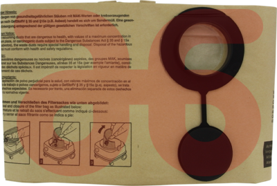 Festool dubbelwandige filterzak