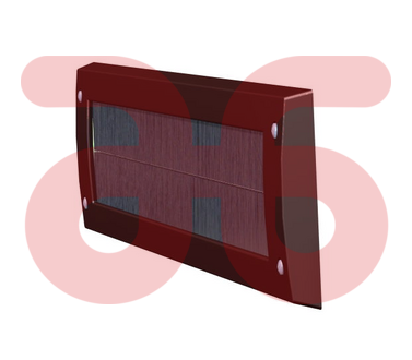 Brievenbus tochtwer.z.klep  br