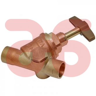 Stopkraan 12mm met aftap