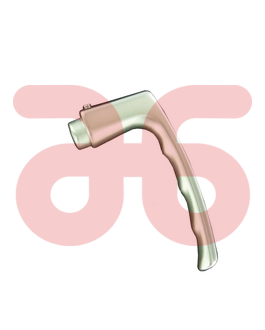 Hoppe gatdeel deurkruk blokmodel 110mm