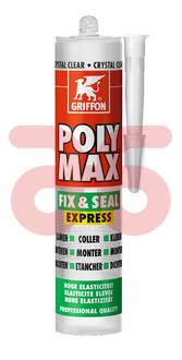 Griffon Poly Max Fix & Seal Express Crystal Clear