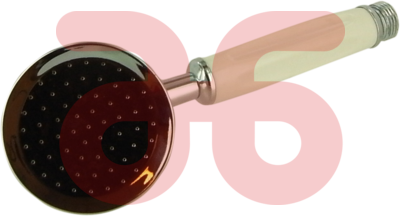 Handdouche kunststof wit