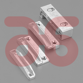 Sluitkom zamac voor tochtstrip