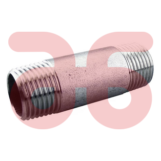 Pijpnippel verzinkt 1x80