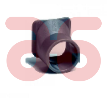 Tuit v.inbouwdoos grijs enkel 1x5/8