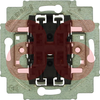 Schakelaar serie   wit inbouw