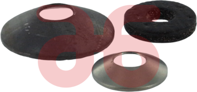 Sluitschelp 3 delig rvs.l.b.