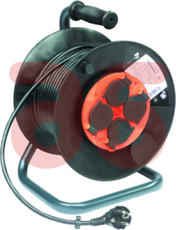 kabelhaspel 25mtr 3x1.5
