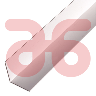 Kunststof hoekprof.40x40x1.5mm