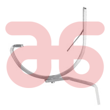 Gootbeugel opstaand model gegalvaniseerd 150mm