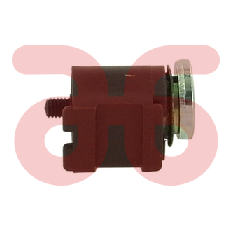 Magneetsnapper rond 5kg bruin