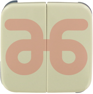 Dubbele toets voor schakelaar